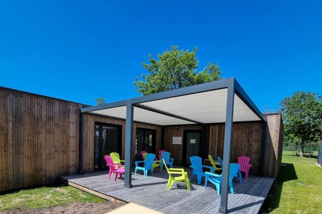 Chalet Le Bergeronnette Labouheyre Eksteriør bilde